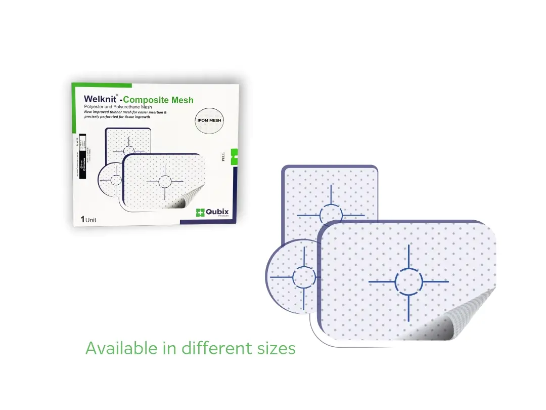 WELKNIT™ – COMPOSITE MESH SIZES